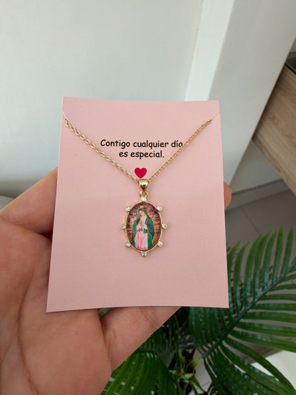 Cadenita virgen de Guadalupe