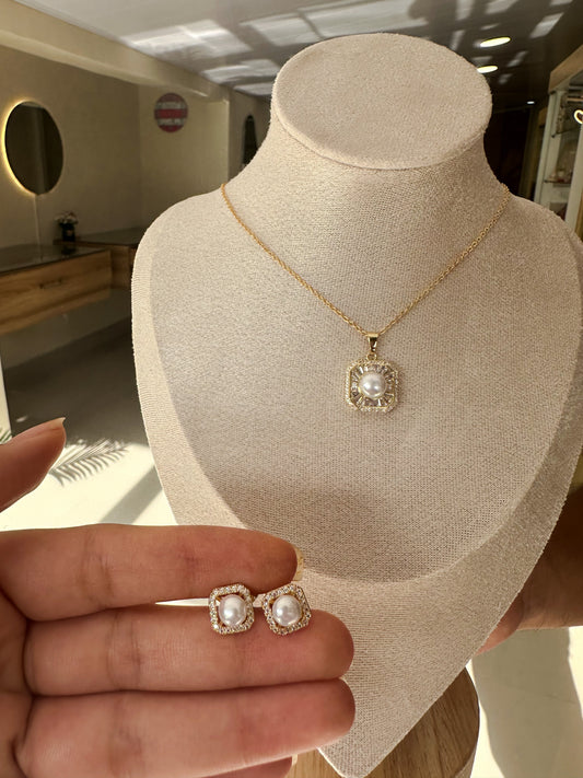 Set perlas brillantes