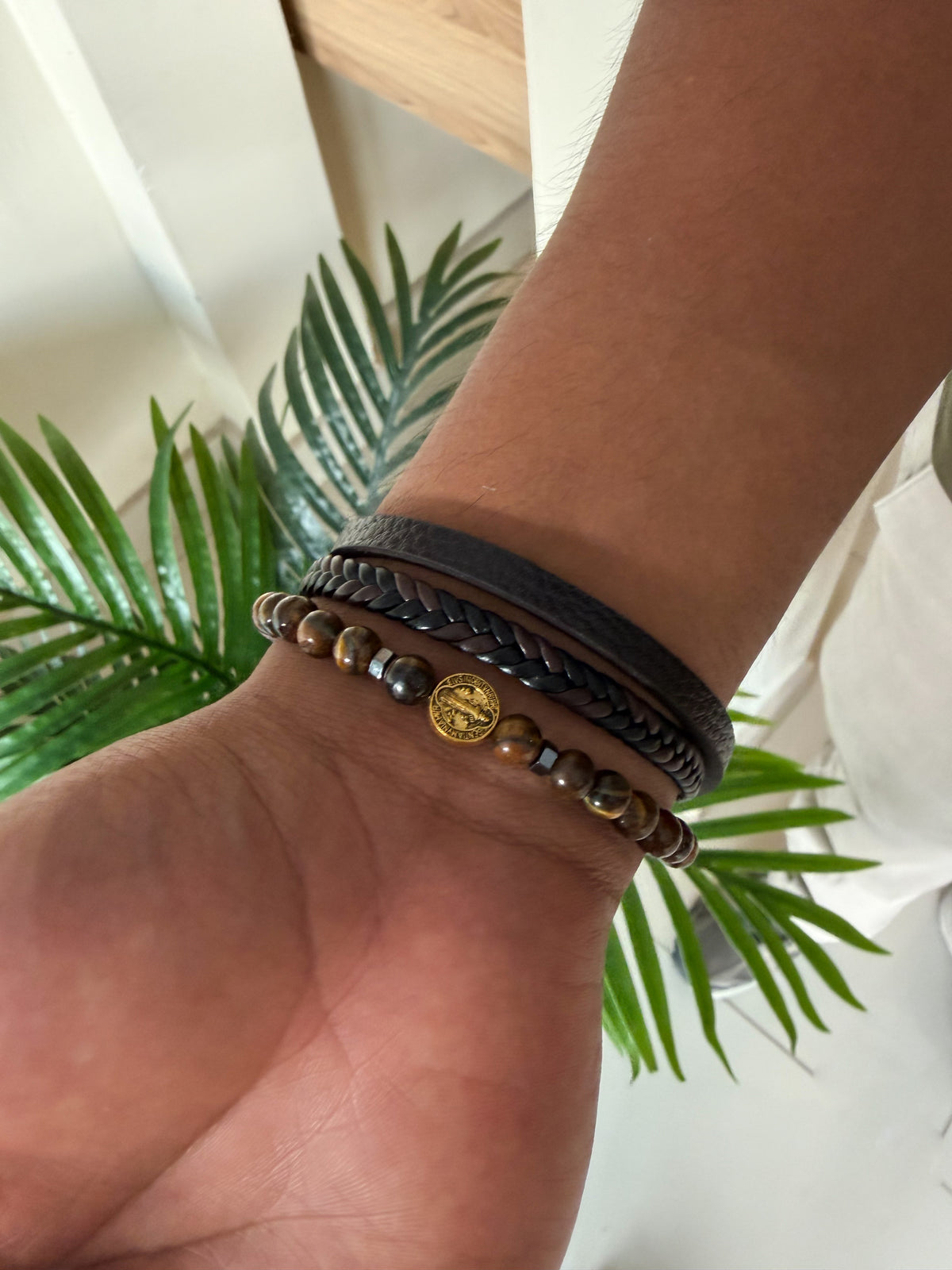 Pulsera triple San Benito