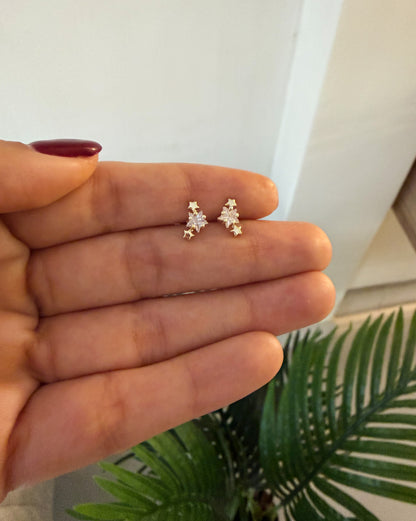 Aretes estrellitas ortopédicos