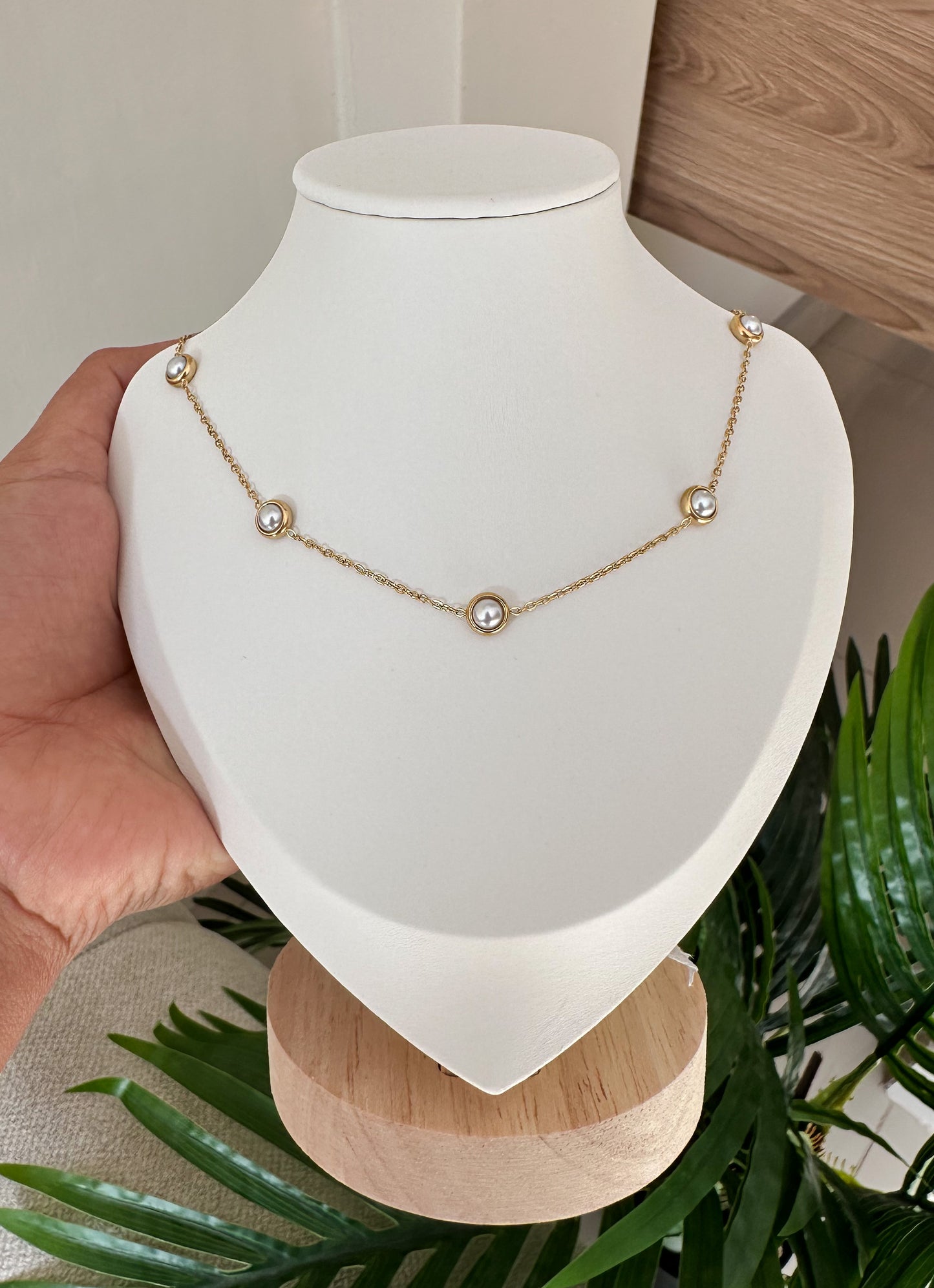 Cadenita perlas