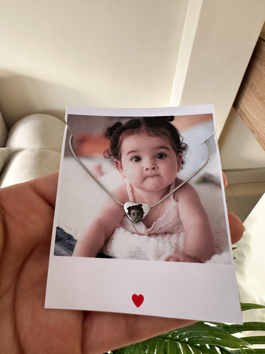 Cadenita corazón mini grabado