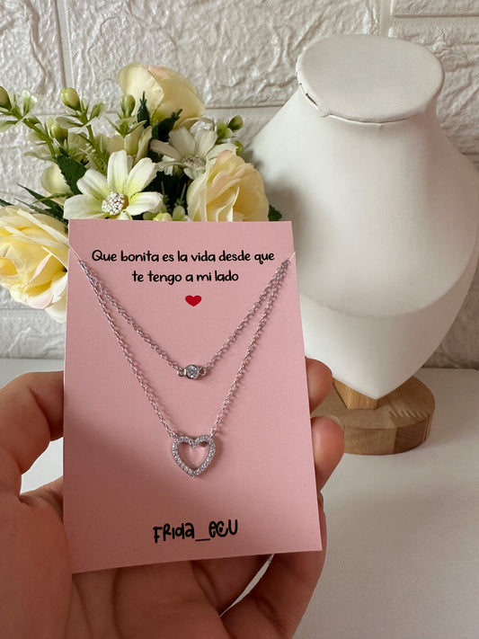 Cadenita doble amor
